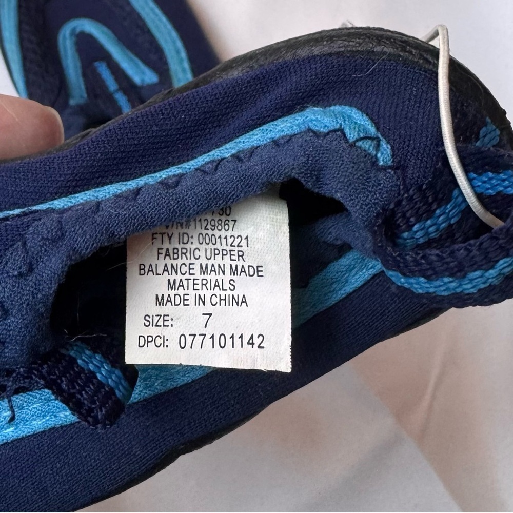 NWOT Children's Water Shoes - Navy and Teal - Picture 3 of 4